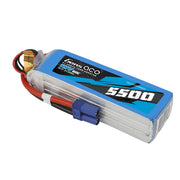 Gens Ace 11.1V 3S 5500mAh 60C Soft Case LiPo Battery (EC5)