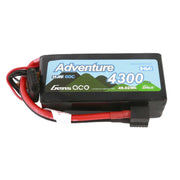 Gens Ace G-Tech 11.4V 3S Adventure 4300mAh 60C Soft Pack Lipo Battery (1TO3)