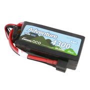 Gens Ace G-Tech 11.4V 3S Adventure 4300mAh 60C Soft Pack Lipo Battery (1TO3)