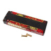 Gens Ace 7.4V 2S Redline 5000mAh 130C Hardcase Lipo Battery (5.0mm Bullet)