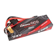 Gens Ace G-Tech 7.4V 2S 5300mAh 60C Hardcase/Hardwired Lipo Battery (1TO3)