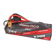 Gens Ace G-Tech 7.4V 2S 5300mAh 60C Hardcase/Hardwired Lipo Battery (1TO3)