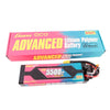 Gens Ace 7.4V 2S Advanced 5500mAh 100C Hardcase Lipo Battery (XT60)