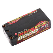 Gens Ace 7.6V 2S Redline 2.0 6000mAh 140C Hardcase Lipo Battery (5.0mm Bullet)