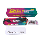 Gens Ace G-Tech 15.2V 4S Advanced 6200mAh 100c Hardcase Lipo Battery (XT60)