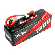 Gens Ace 14.8V 3S 7200mAh 60C Hardcase/Hardwired LiPo Battery (Deans)