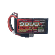 Gens Ace 7.4V 2S 9000mAH 200C Softcase/Hardwired Lipo battery (QS8)