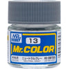 Mr Hobby (Gunze) C013 Mr Color Semi Gloss Neutral Grey Lacquer Paint 10ml