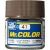 Mr Hobby (Gunze) C041 Mr Color Flat Red Brown Lacquer Paint 10ml