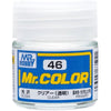 Mr Hobby (Gunze) C046 Mr Color Gloss Clear Lacquer Paint 10ml