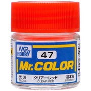 Mr Hobby (Gunze) C047 Mr Color Gloss Clear Red Lacquer Paint 10ml