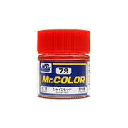 Mr Hobby (Gunze) C079 Mr Color Gloss Shine Red Lacquer Paint 10ml