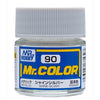 Mr Hobby (Gunze) C090 Mr Color Metallic Shine Silver Lacquer Paint 10ml