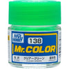 Mr Hobby (Gunze) C138 Mr Color Gloss Clear Green Lacquer Paint 10ml