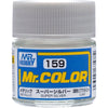 Mr Hobby (Gunze) C159 Mr Color Metallic Super Silver Lacquer Paint 10ml