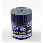 Mr Hobby (Gunze) C305 Mr Color Semi Gloss Grey FS36118 Lacquer Paint 10ml