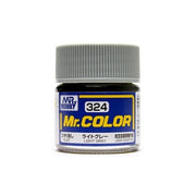 Mr Hobby (Gunze) C324 Mr Color Flat Light Grey Lacquer Paint 10ml