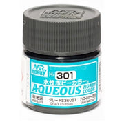 Mr Hobby (Gunze) H301 Aqueous Semi-Gloss Grey FS 36081 Acrylic Paint 10ml