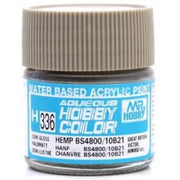 Mr Hobby (Gunze) H336 Aqueous Semi-Gloss Hemp BS4800/ 10821 Acrylic Paint 10ml