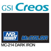 Mr Hobby (Gunze) MC214 Mr Metal Dark Iron Lacquer Paint 10ml