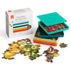 Galison Puzzle Stackable Sorting Trays Multi Coloured (6)