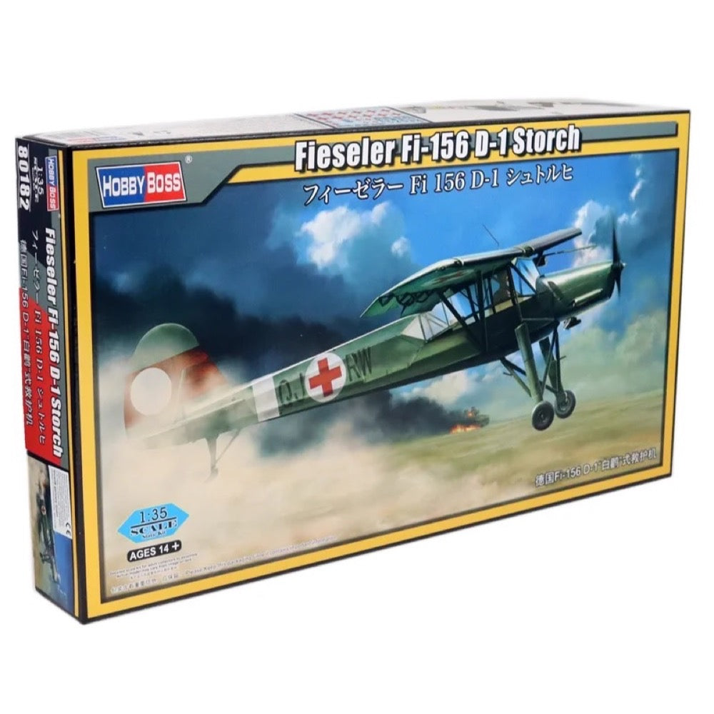 Hobby Boss 80182 1/35 Fieseler Fi-156 D-1 Storch – Metro Hobbies