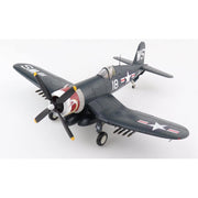 Hobby Master HA8223 1/48 F4U-4 Corsair White 18 VMF-323 Death Rattlers USS Sicily June 1951 with 8 HVAR Rockets