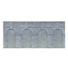 Hornby R7385 OO Mid Level Arched Retaining Walls 2pc Engineers Blue Brick