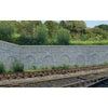 Hornby R7389 OO Low Level Arched Retaining Walls 2pc Engineers Blue Brick