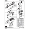 Hornby X6331 B63 Motor & Flywheel Assembly