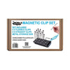 Icky Sticky 550134 Magnetic Clip Set 10pce Metal Box