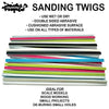 Icky Sticky 610615 Sanding Twigs Ultra Fine 20pk