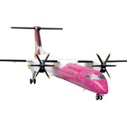 JC wings XX2206 1/200 QantasLink Bombardier Dash 8-Q400 Pink Ribbon Reg: VH-QOH With Stand