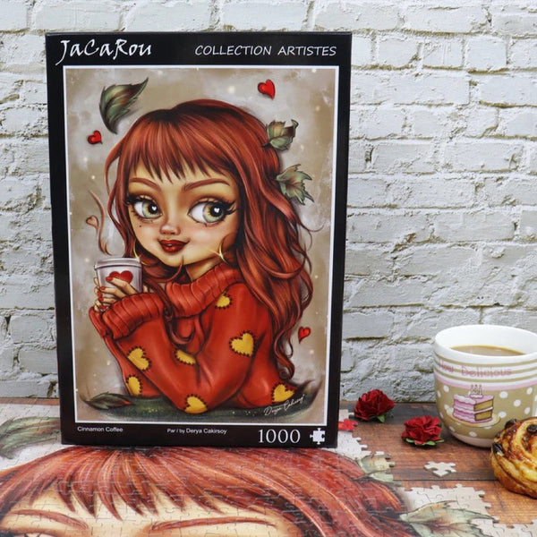 JaCaRou Cinnamon Coffee 1000PC Jigsaw Puzzle – Metro Hobbies