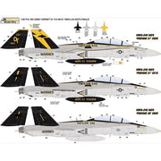 Kinetic 48121 1/48 F/A-18D Hornet VMFA(AW)-242 Bats