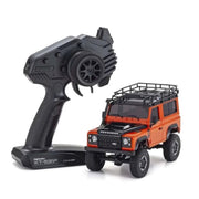 Kyosho Mini-Z 4×4 Series Readyset Land Rover Defender 90 Adventure Phoenix Orange 32531MO