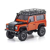 Kyosho Mini-Z 4×4 Series Readyset Land Rover Defender 90 Adventure Phoenix Orange 32531MO