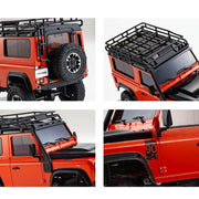 Kyosho Mini-Z 4×4 Series Readyset Land Rover Defender 90 Adventure Phoenix Orange 32531MO