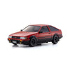 Kyosho 1/24 Mini-Z Toyota Corolla Levin AE86 Red/Black AWD MA-020 Readyset 32641RBK