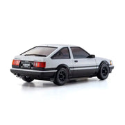 Kyosho 1/24 Mini-Z Toyota Corolla Levin AE86 White/Black AWD MA-020 Readyset 32641WBK