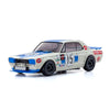 Kyosho 32643BL MINI-Z 1972 Nissan Skyline GT-R AWD MA-020 Readyset (KPGC10) Racing RC Car No. 15 Blue