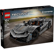 LEGO 42173 Technic Koenigsegg Jesko Absolut Grey Hypercar