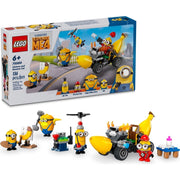 LEGO Despicable Me 4 Minions and Banana Car