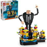 LEGO Despicable Me 4 Brick-Built Gru and Minions