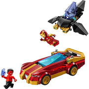 LEGO 76310 Super Heroes Marvel Iron Man Car & Black Panther vs. Red Hul