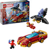 LEGO 76310 Super Heroes Marvel Iron Man Car & Black Panther vs. Red Hul