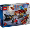 LEGO 76310 Super Heroes Marvel Iron Man Car & Black Panther vs. Red Hul