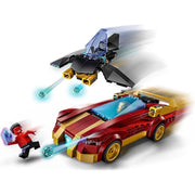 LEGO 76310 Super Heroes Marvel Iron Man Car & Black Panther vs. Red Hul