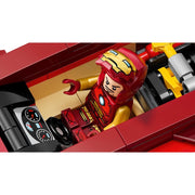 LEGO 76310 Super Heroes Marvel Iron Man Car & Black Panther vs. Red Hul