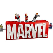 LEGO 76313 Super Heroes Marvel MARVEL Logo & Minifigures